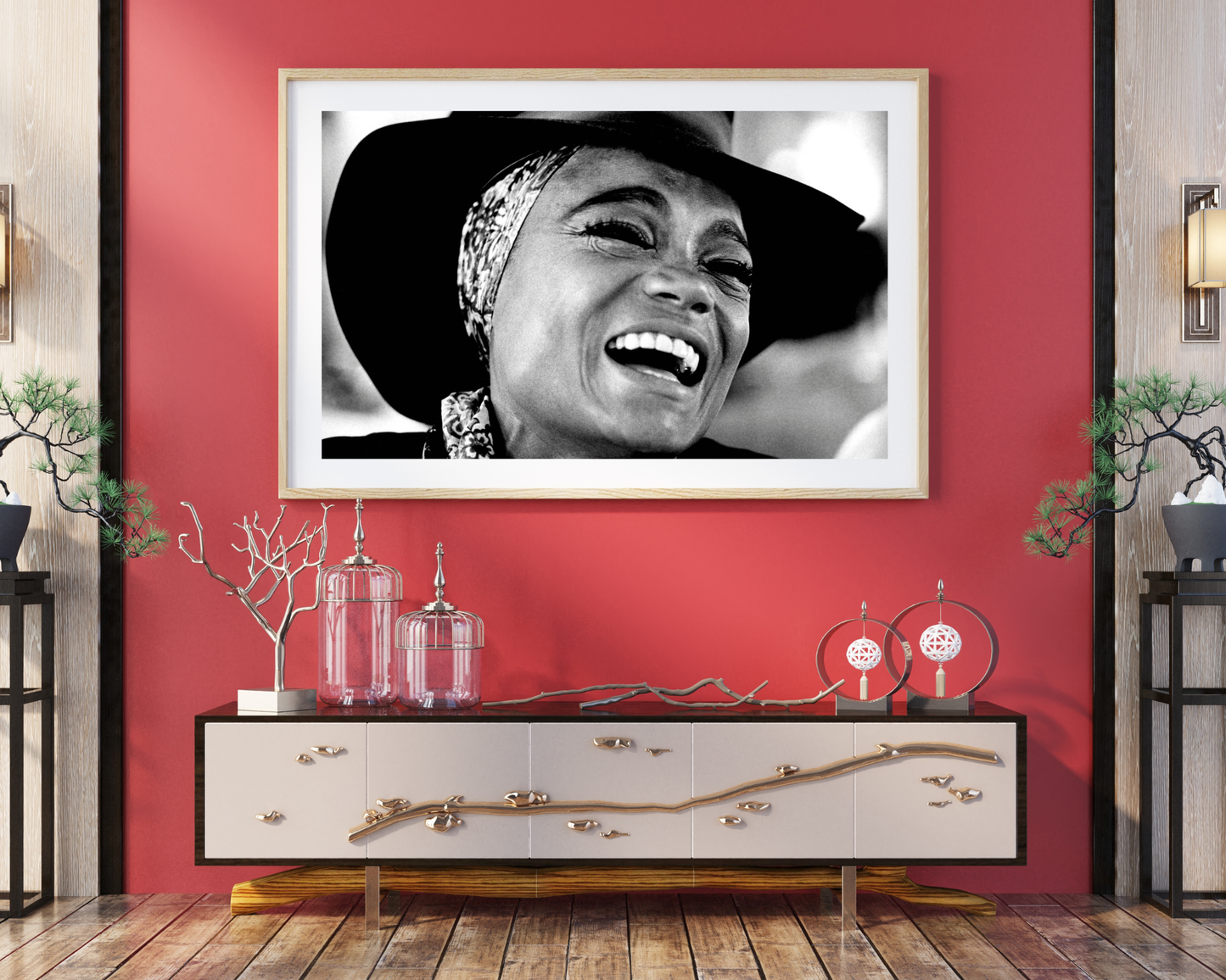 Eartha Kitt Laughing