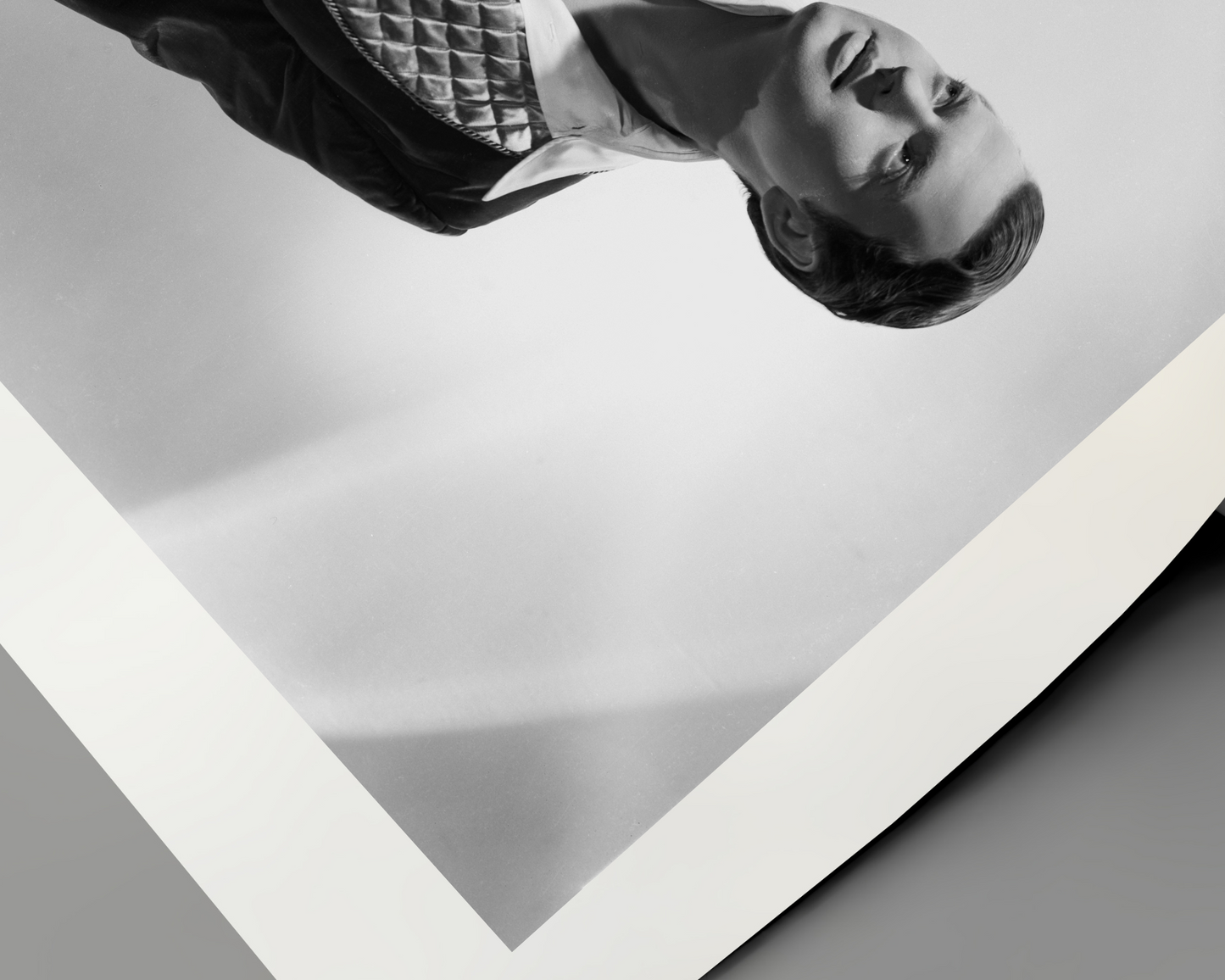 Orson Welles Posed in Smoking Jacket