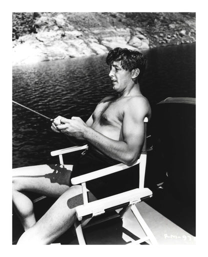 Robert Mitchum Fishing