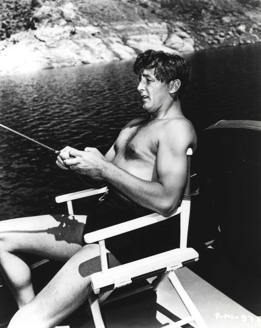 Robert Mitchum Fishing