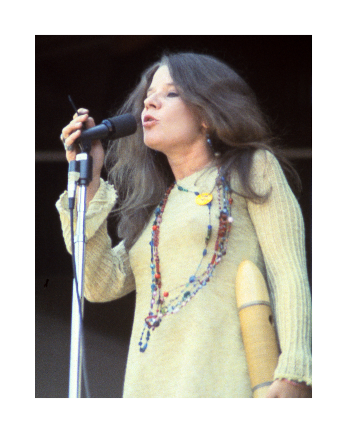 Janis Joplin in Yellow at Monterey Pop