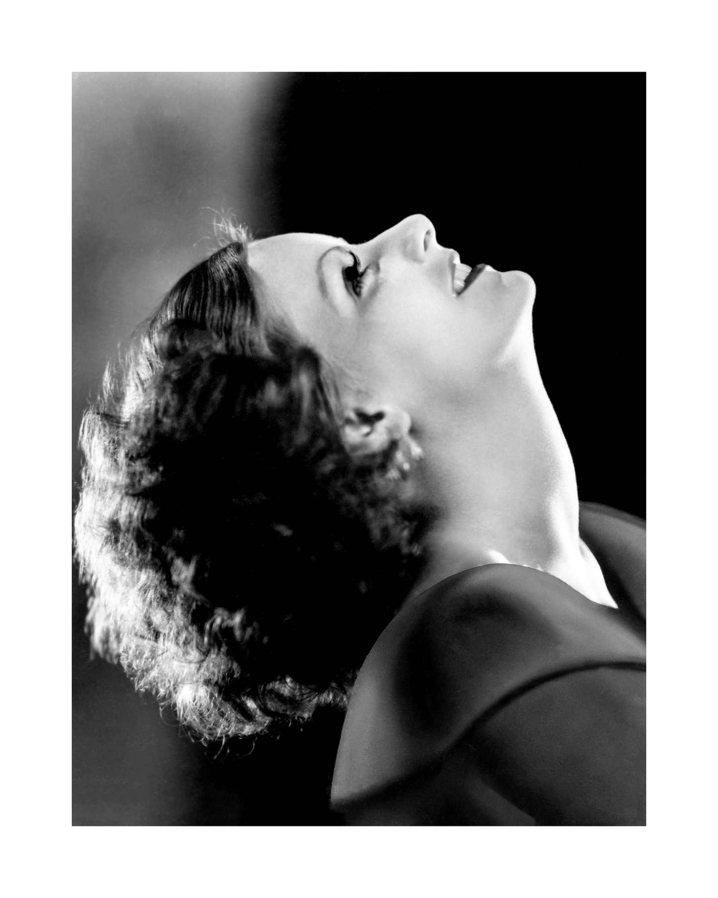 Greta Garbo Looking Up