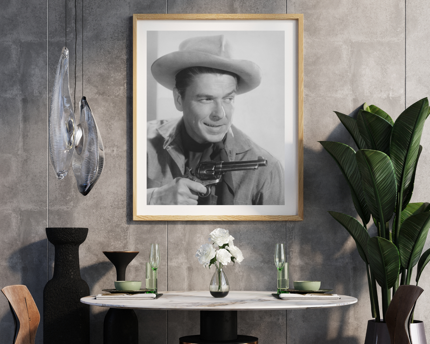 Ronald Reagan in Western