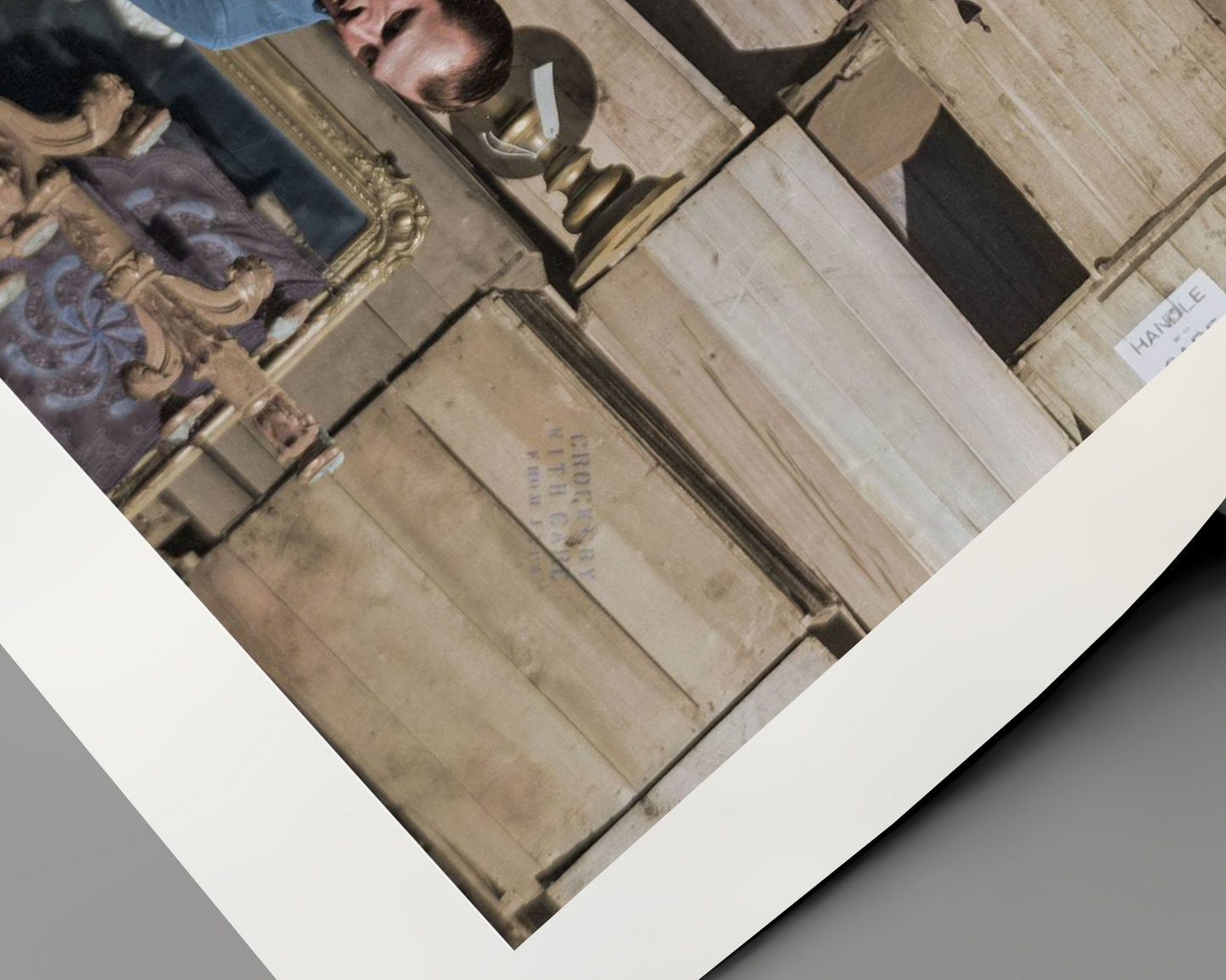 Orson Welles sur le tournage de Citizen Kane