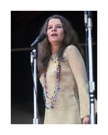 Janis Joplin Performing at Monterey Pop