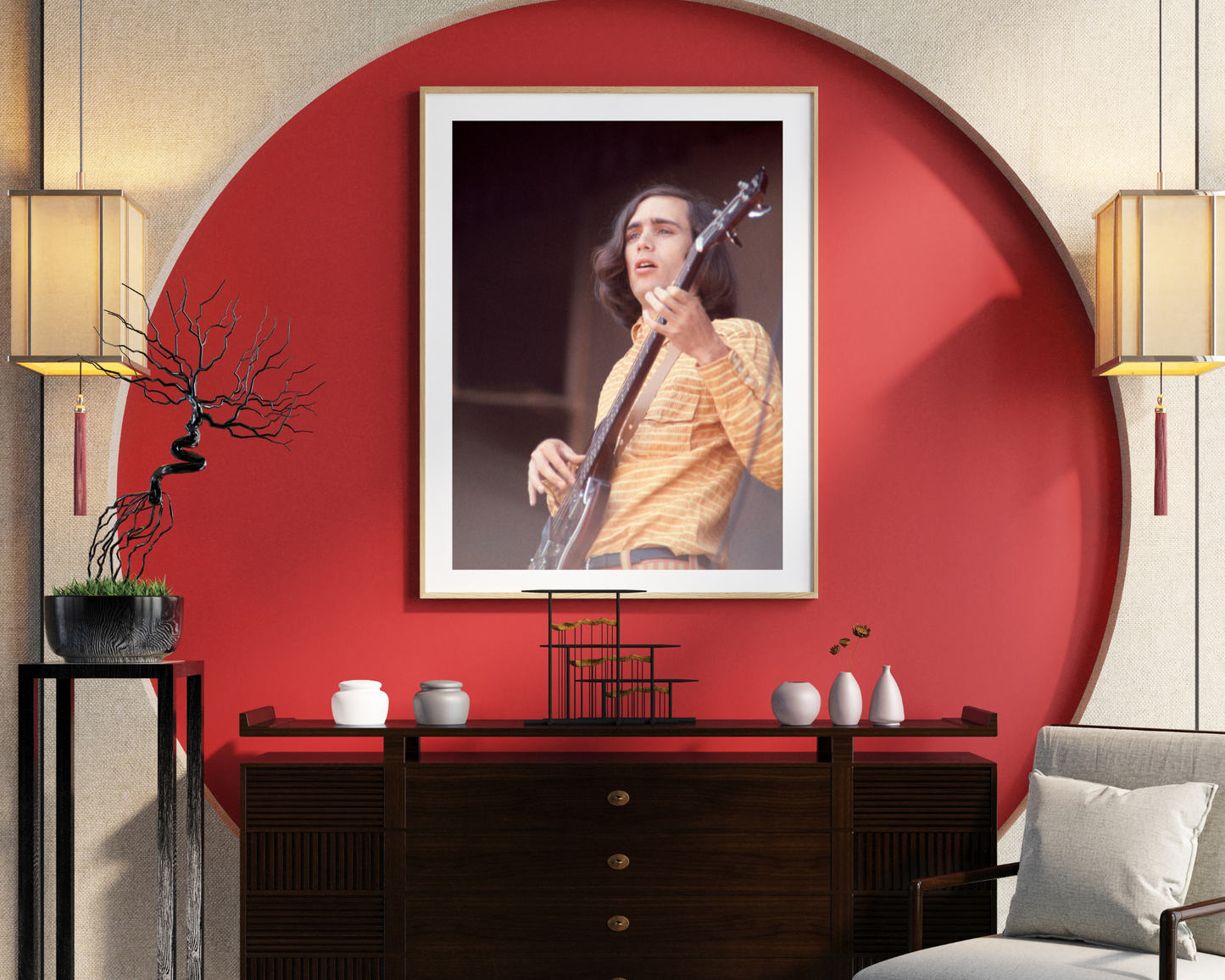 Peter Albin Performing at Monterey Pop Festival