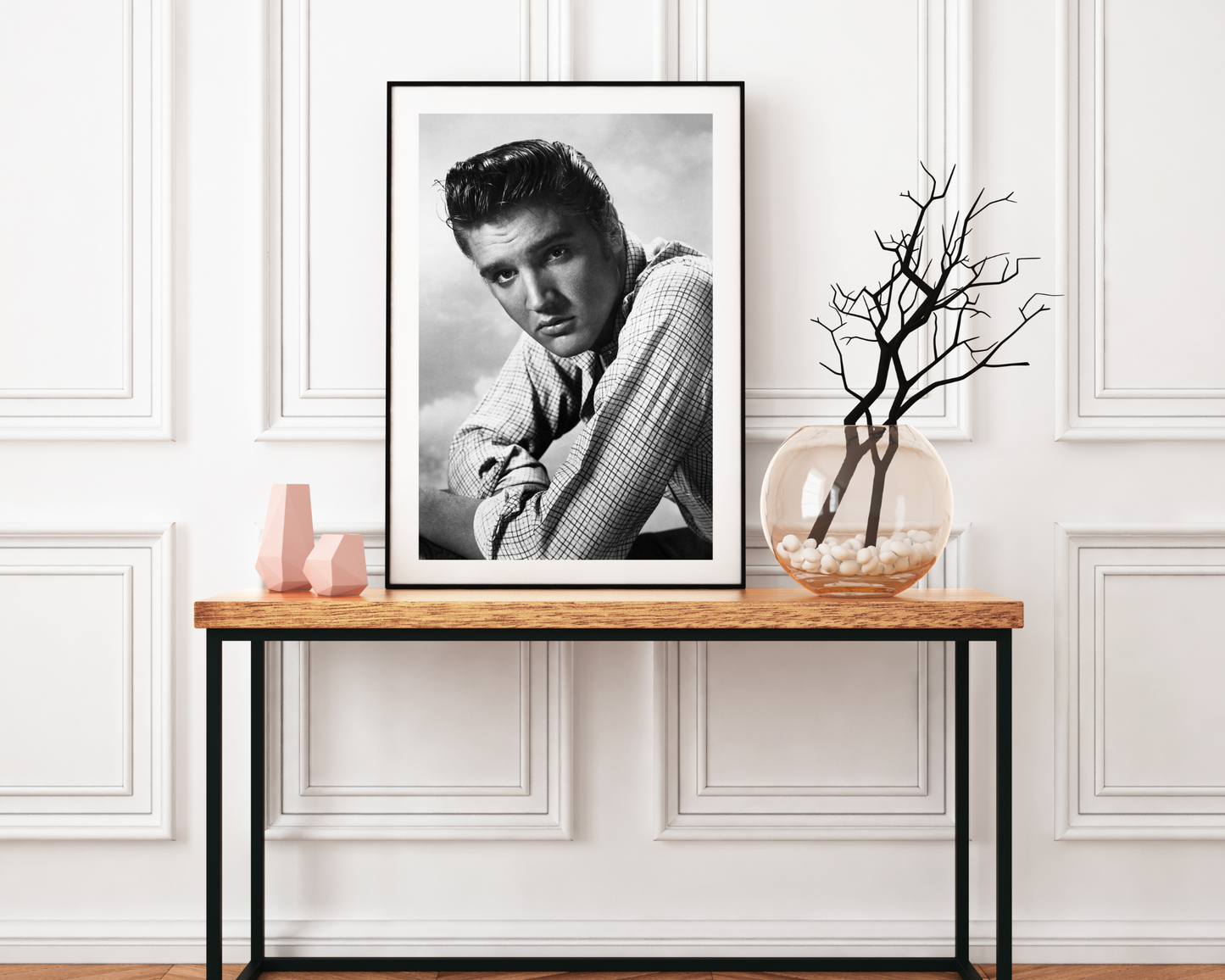 Johnny Cash spielt Mundharmonika