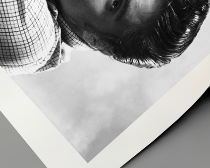 Johnny Cash spielt Mundharmonika