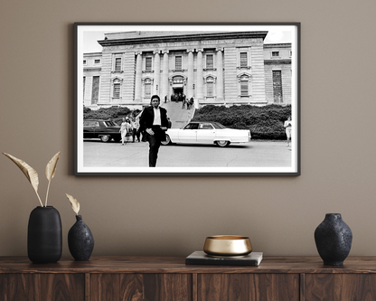 Orson Welles sur le tournage de Citizen Kane