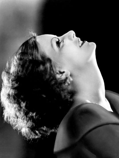 Greta Garbo Looking Up