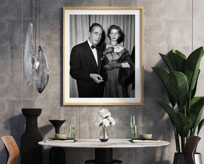 Humphrey Bogart et Lauren Bacall aux Oscars