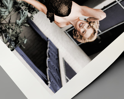 Marilyn Monroe Poolside Glamour