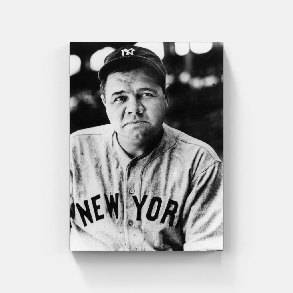 Babe Ruth in Uniform