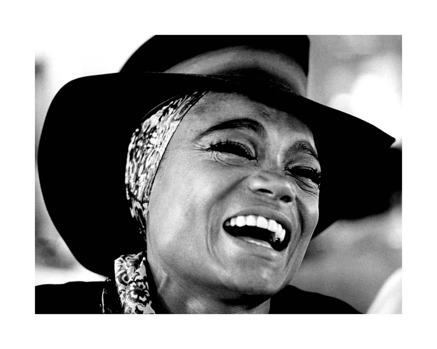 Eartha Kitt Laughing
