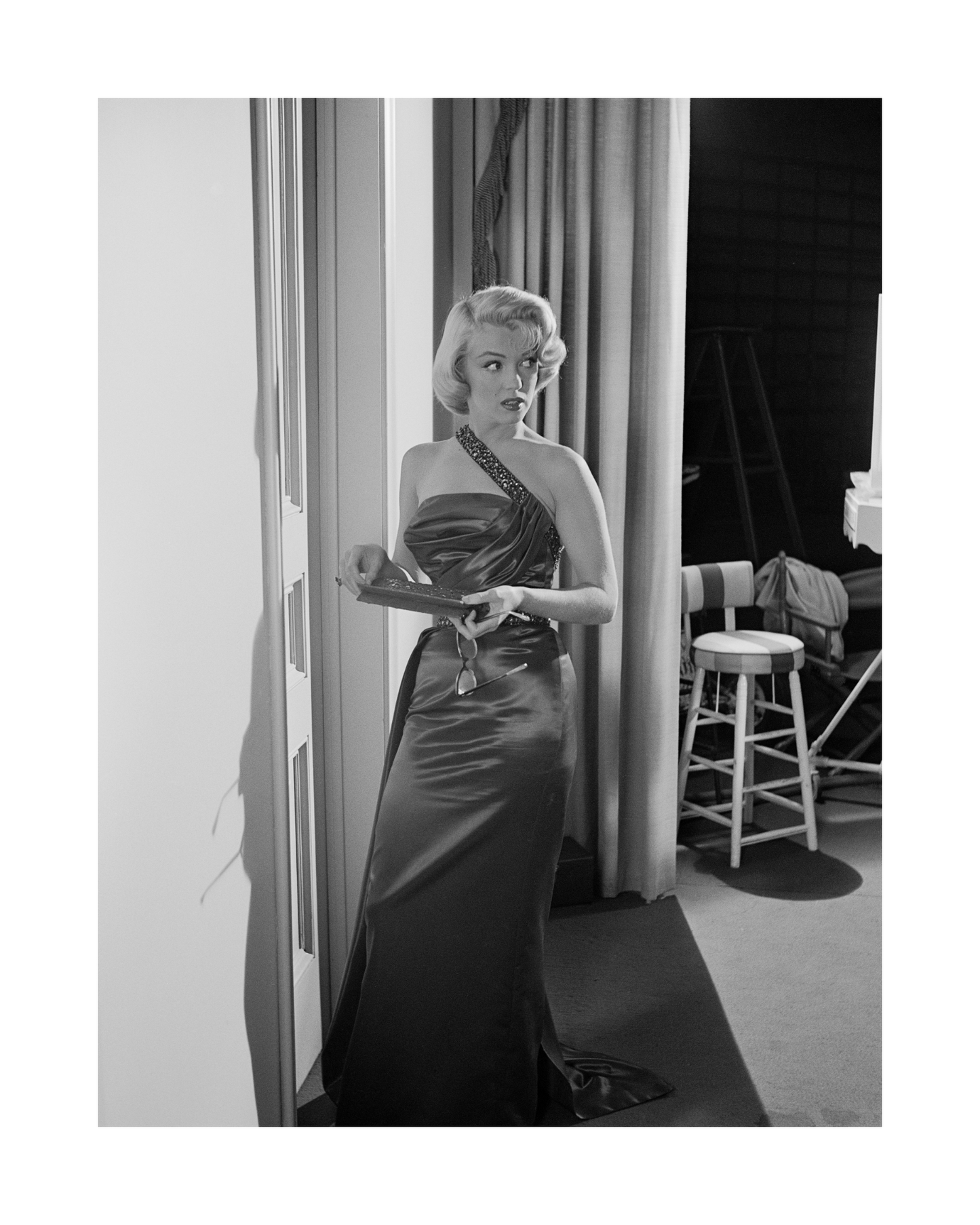 Marilyn Monroe am Set von „Wie angelt man sich einen Millionär?“