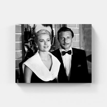 Grace Kelly and Oleg Cassini at the Premiere of Rear Window