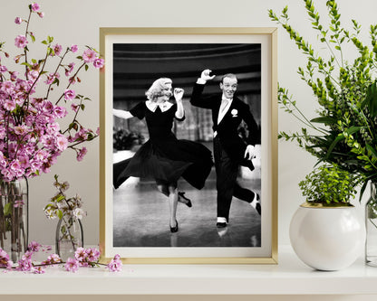 Fred Astaire and Ginger Rogers in "Swing Time"