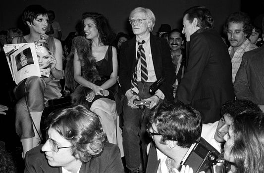 Liza Minnelli Speaking to Group at Studio 54