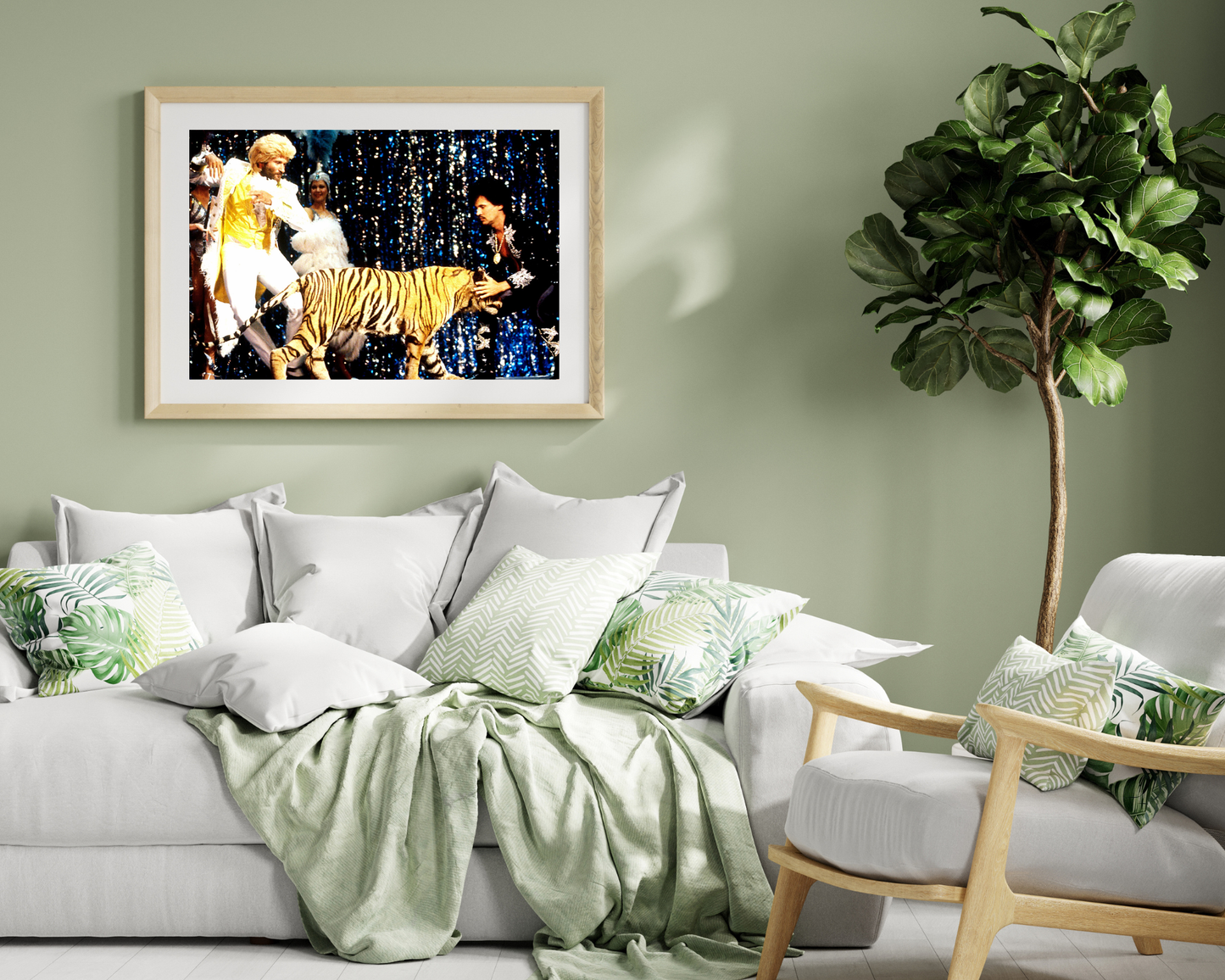 Johnny Cash spielt Mundharmonika