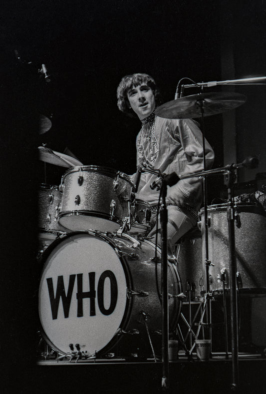 Keith Moon Playing Drums at Monterey Pop