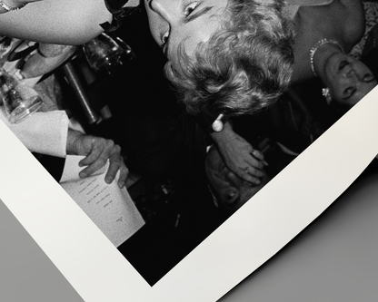 James Dean et Ursula Andress au dîner des Oscars