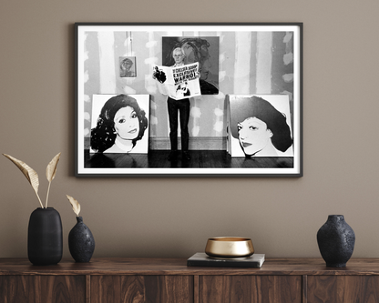 Johnny Cash spielt Mundharmonika