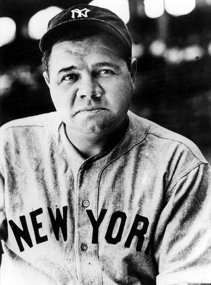 Babe Ruth in Uniform