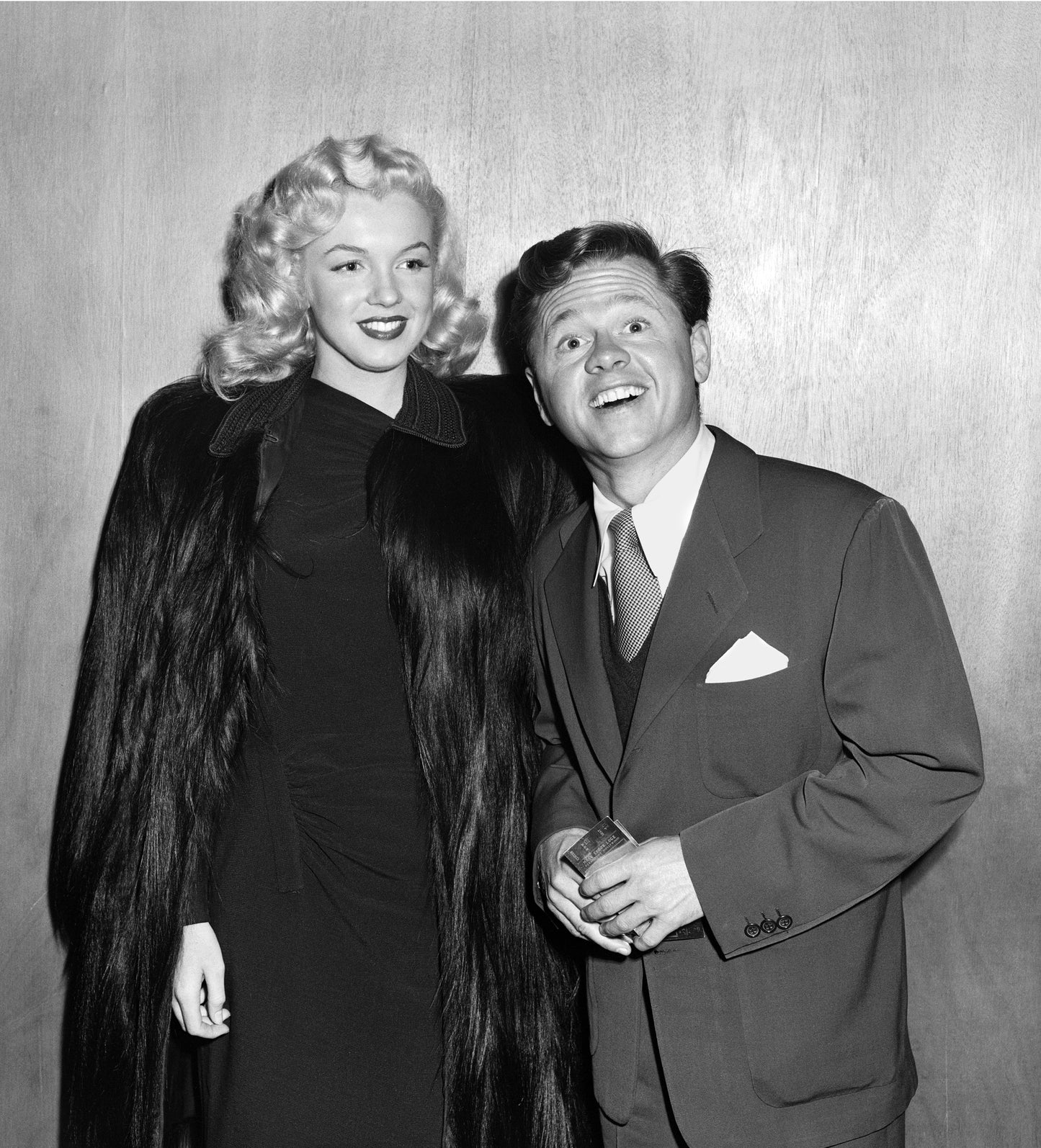 Marilyn Monroe and Mickey Rooney