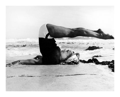 Eartha Kitt: Beach Yoga