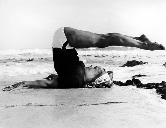 Eartha Kitt: Beach Yoga