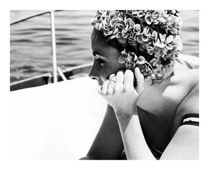 Elizabeth Taylor in Swim Cap
