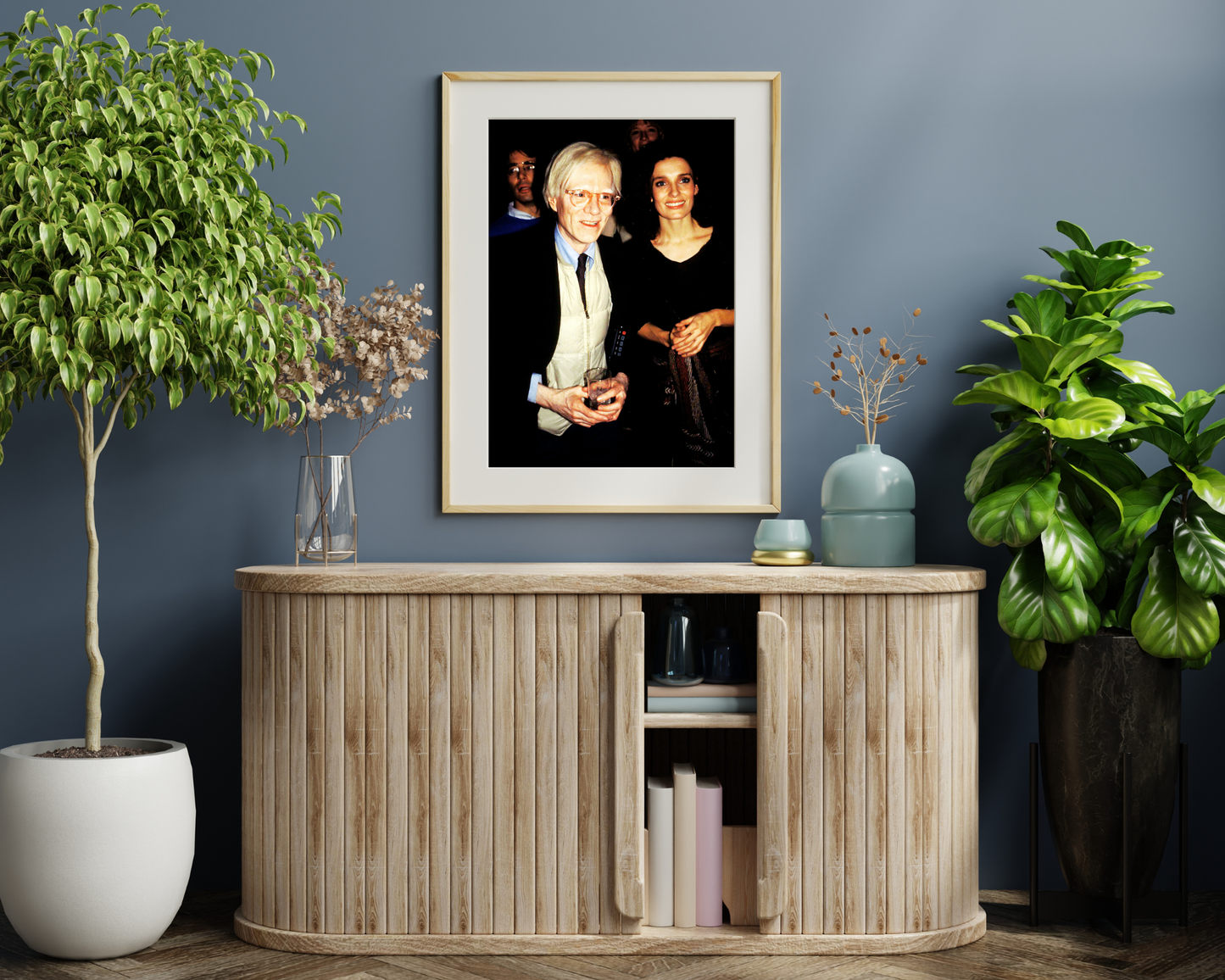 Johnny Cash spielt Mundharmonika