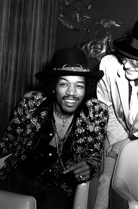 Jimi Hendrix Backstage