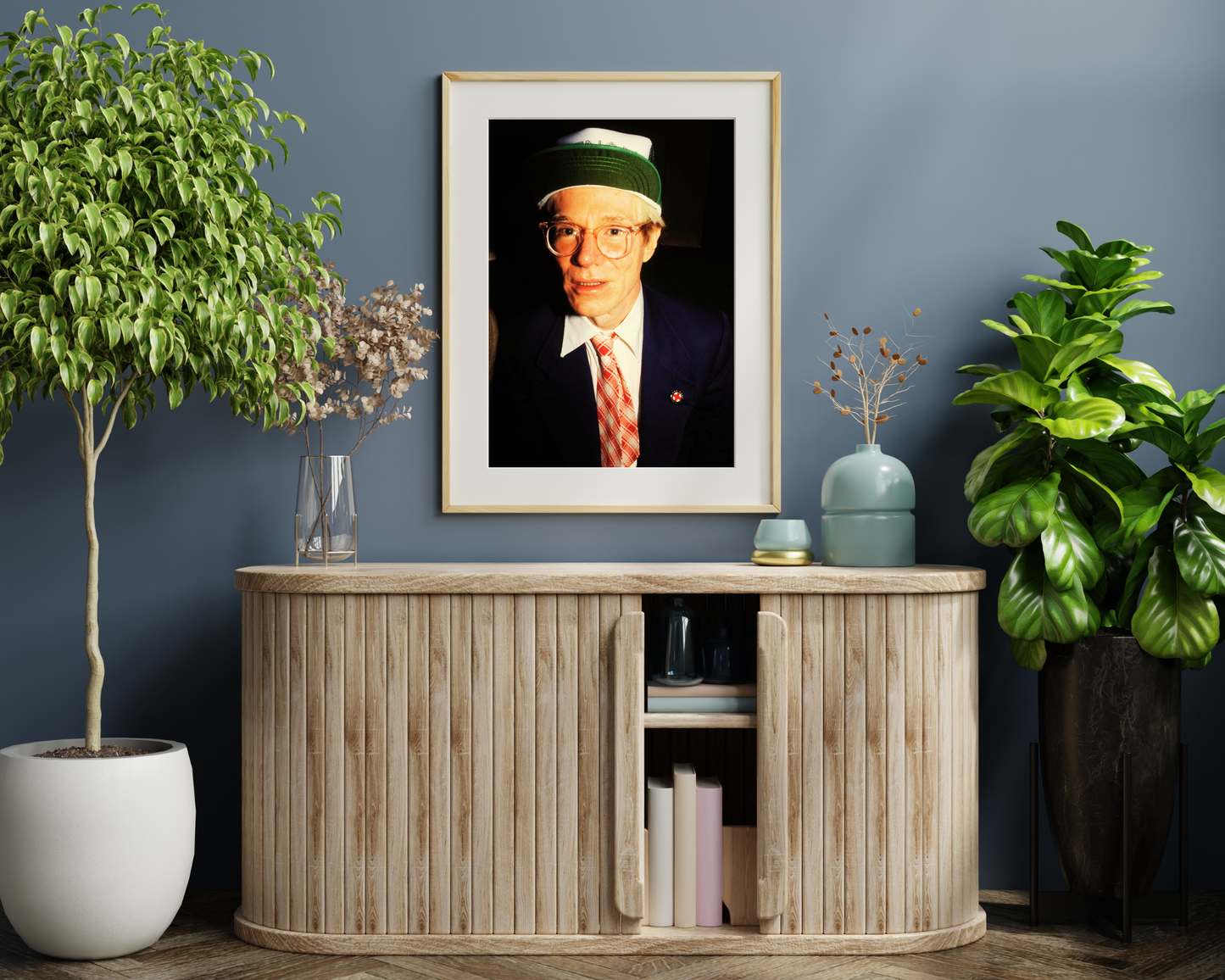 Johnny Cash spielt Mundharmonika