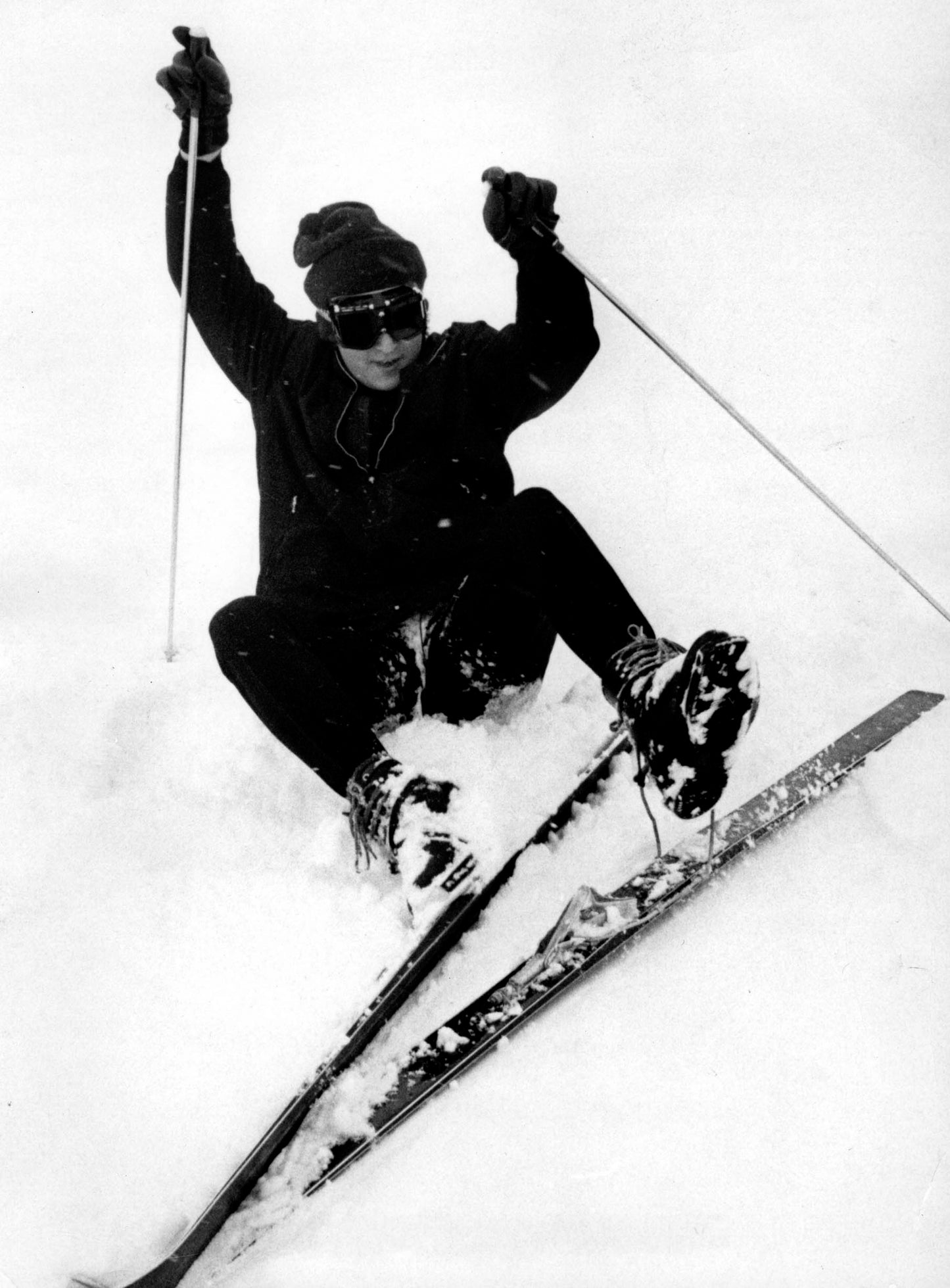 John Lennon Skiing