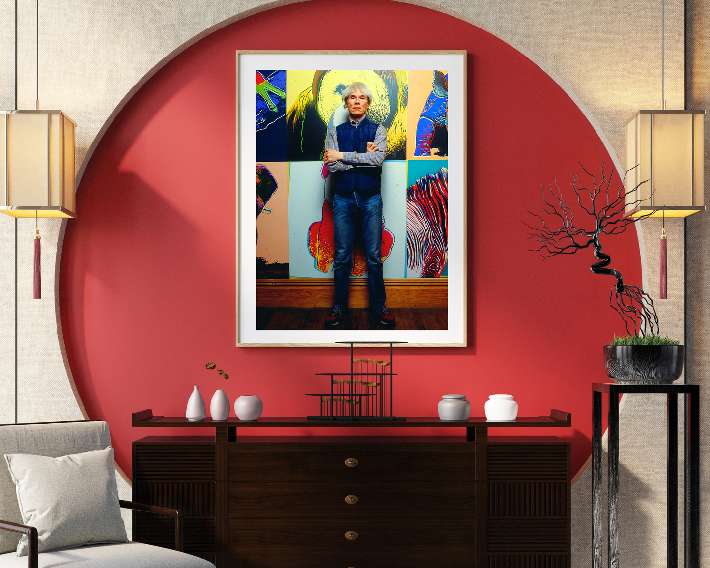 Johnny Cash spielt Mundharmonika