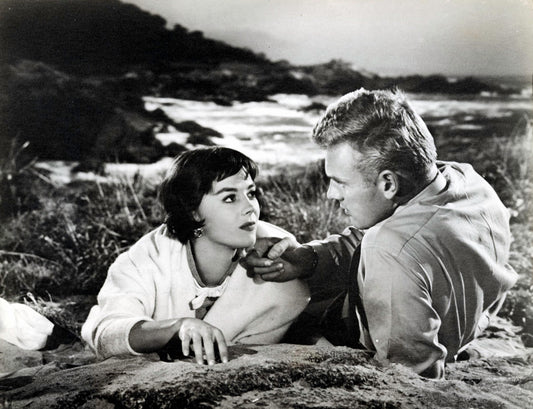 Natalie Wood and Tab Hunter in The Girl He Left Behind