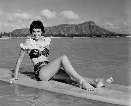 Natalie Wood: Bikini and Lei
