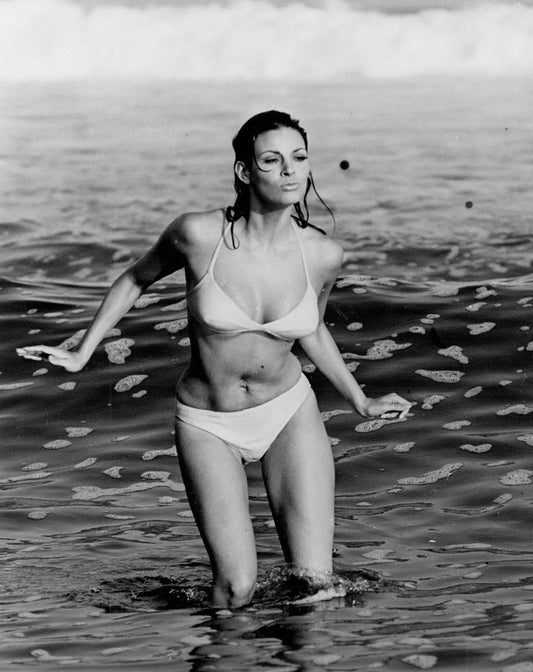Raquel Welch Running in Bikini