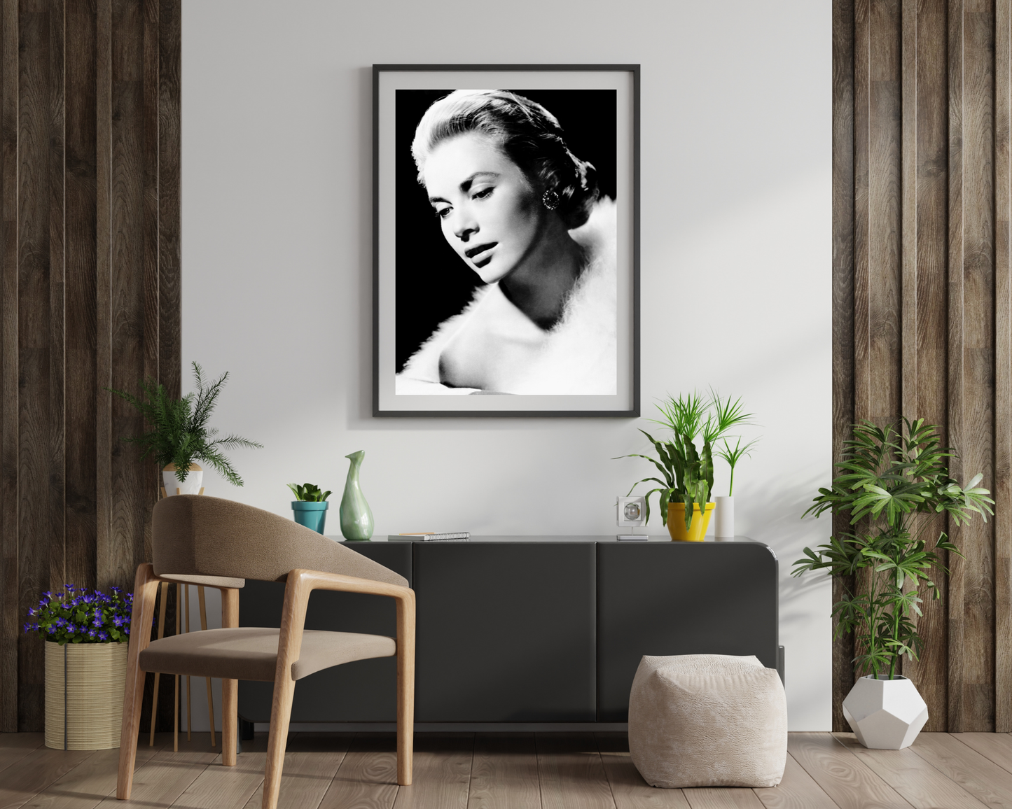 Johnny Cash joue de l'harmonica