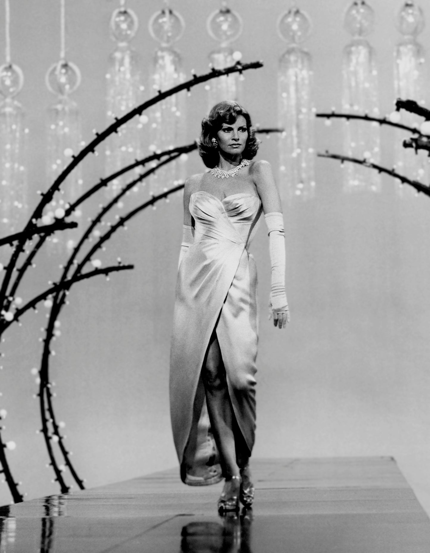 Raquel Welch in Satin