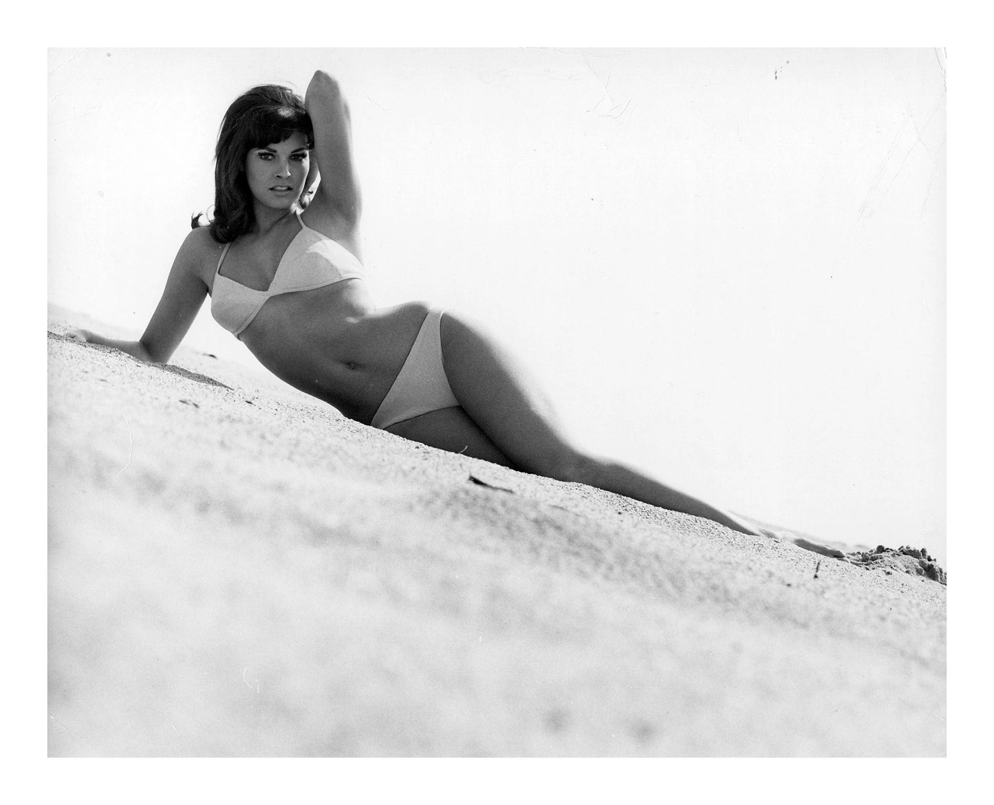 Raquel Welch Sunbathing