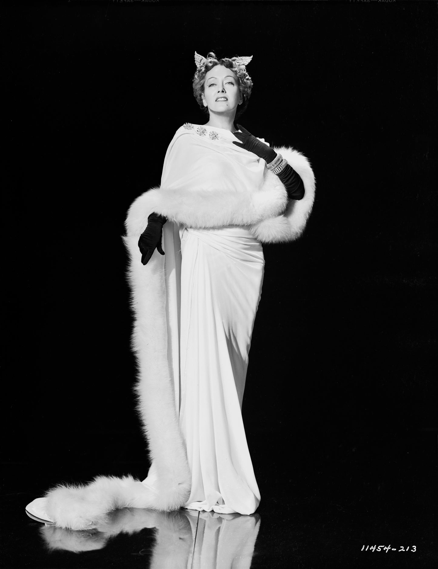 Gloria Swanson in Fur