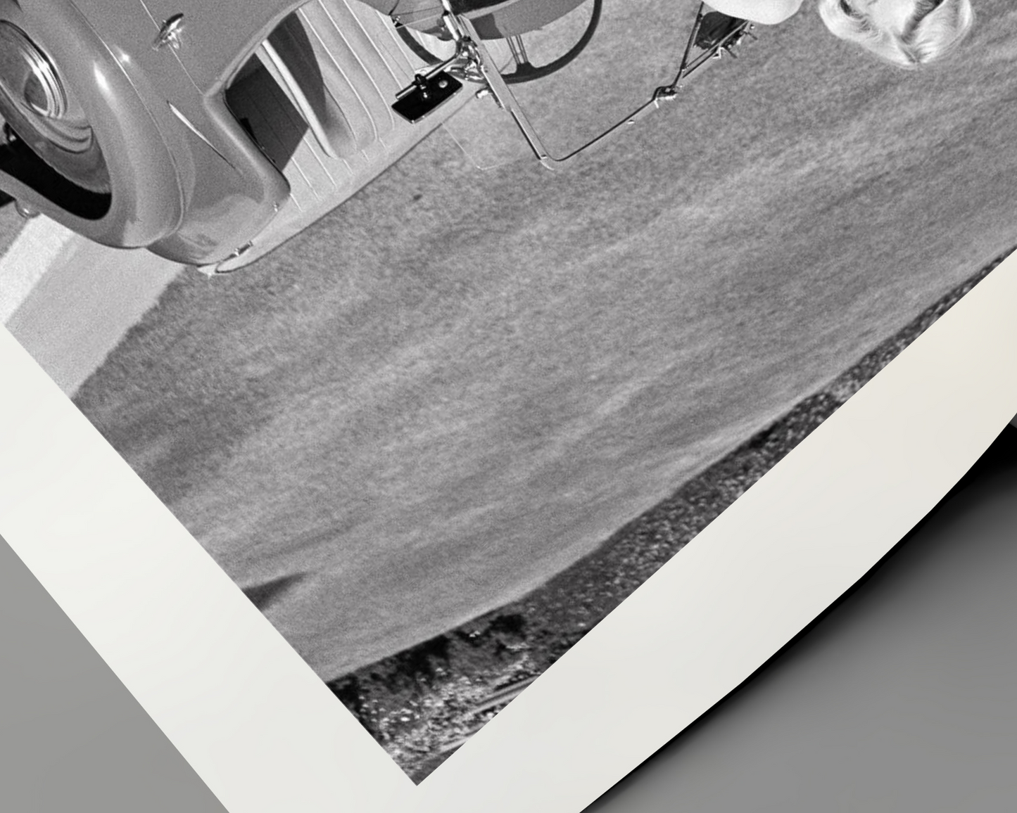 Marilyn Monroe with Classic Roadster for "How to Marry a Millionaire"