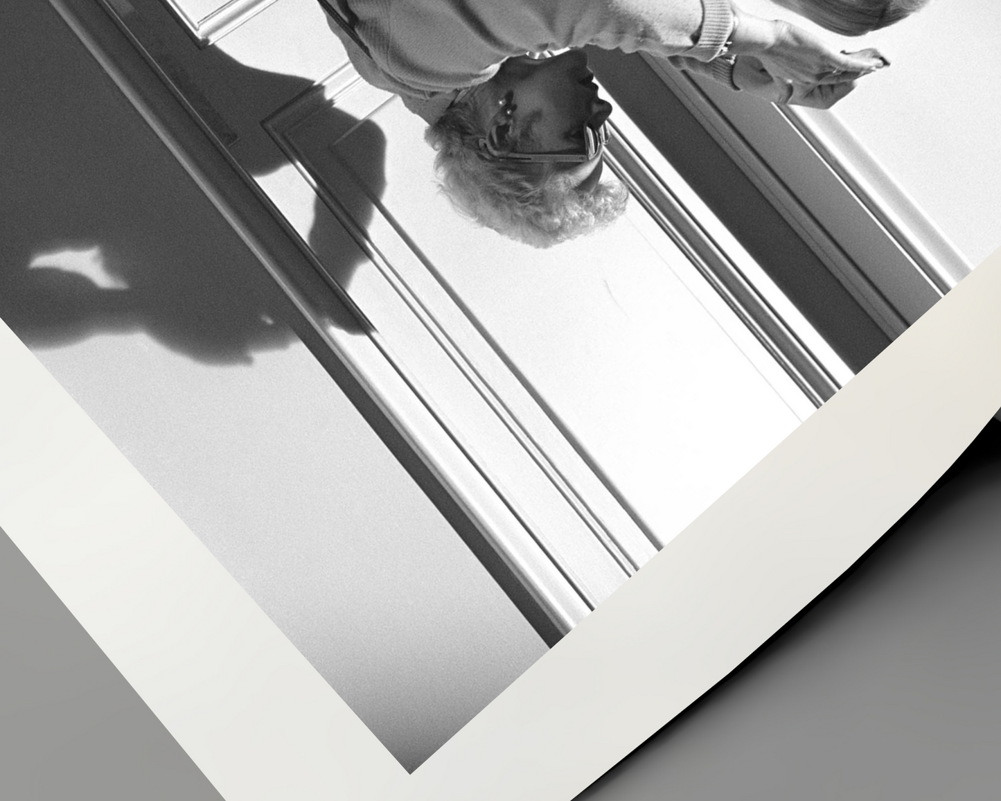 Marilyn Monroe with Hairdresser on the Set of "How to Marry a Millionare"