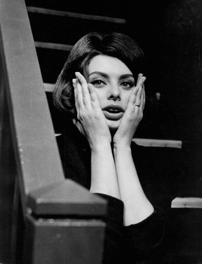 Surprised Sophia Loren