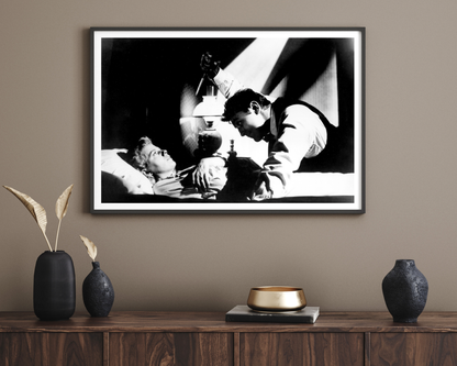 Johnny Cash spielt Mundharmonika