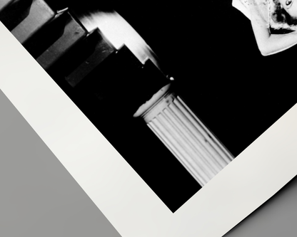 Joan Crawford Posed on Staircase