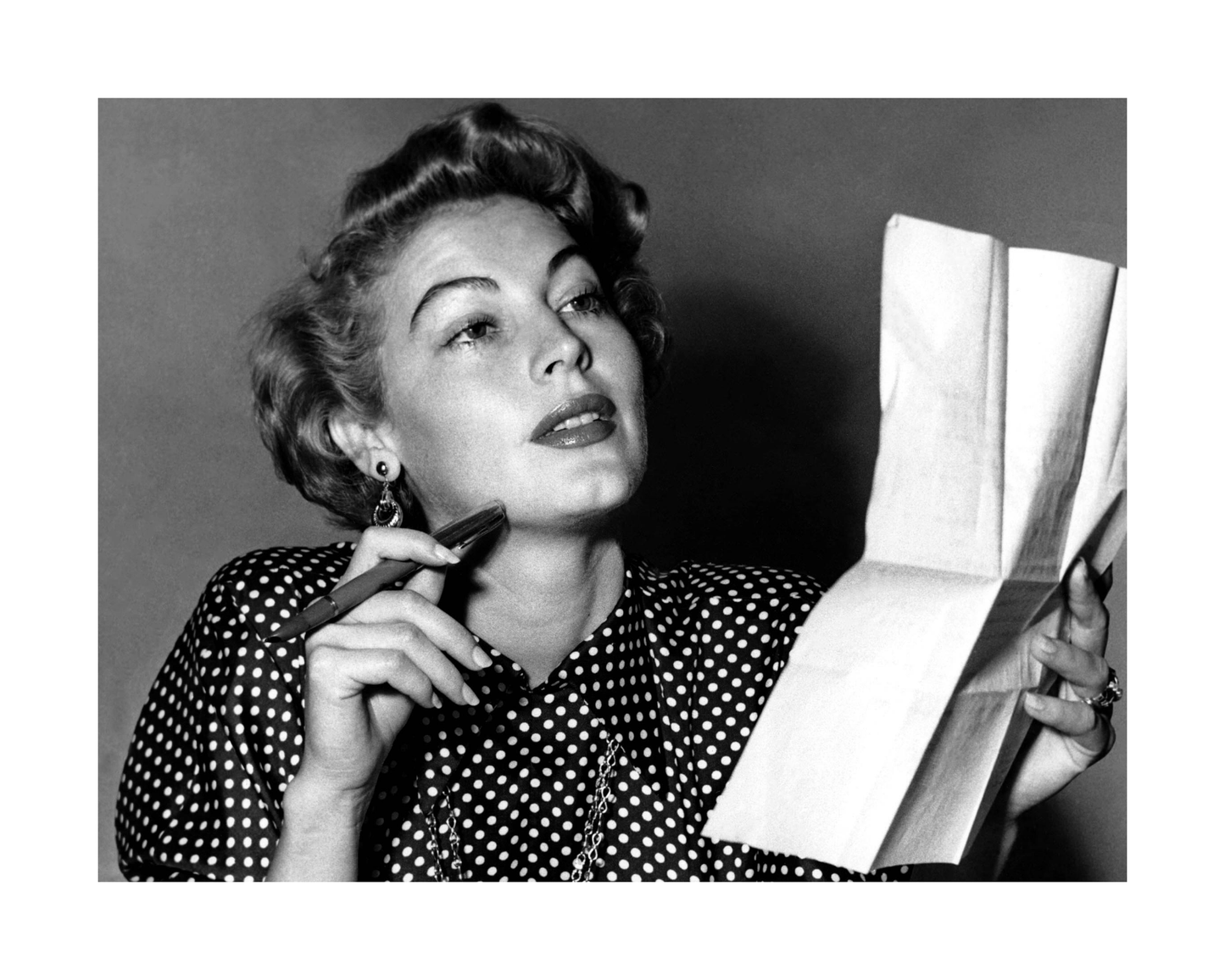 Rita Hayworth à Burbank