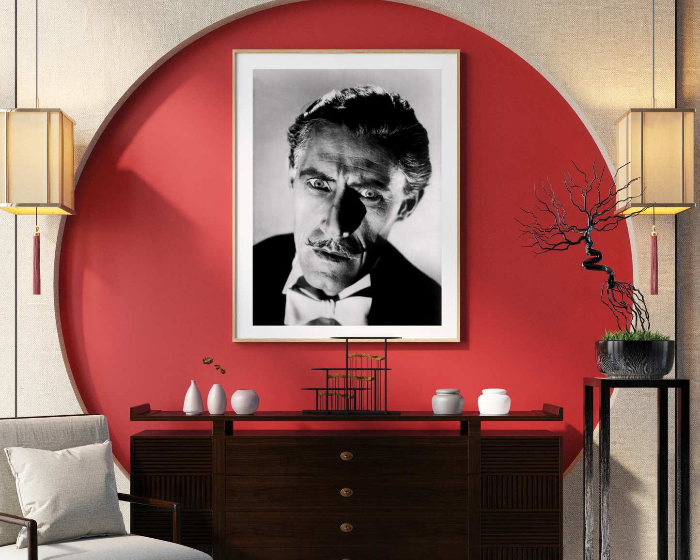 Johnny Cash spielt Mundharmonika